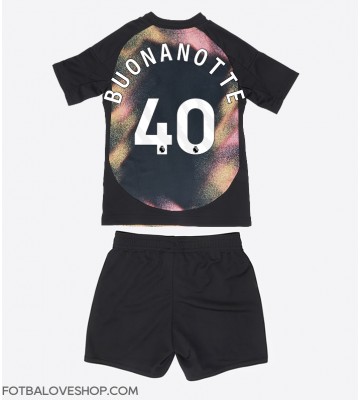 Leicester City Facundo Buonanotte #40 Dětské Venkovní Dres 2024-25 Krátký Rukáv (+ trenýrky)